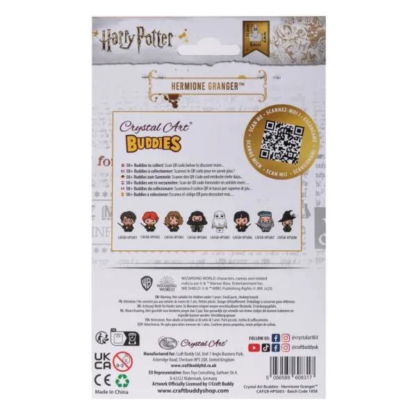 Diamond Painting Aufsteller, "Hermine Granger" Crystal Art Buddies