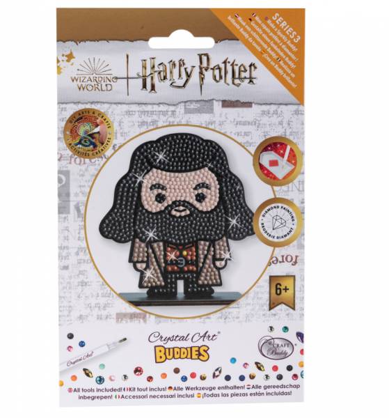 Diamond Painting Aufsteller, "Rubeus Hagrid" Crystal Art Buddies