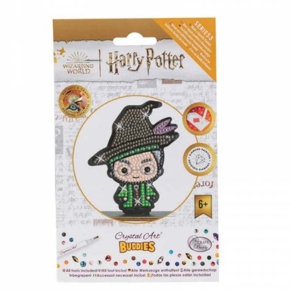 Diamond Painting Aufsteller, "Professor McGonagall" Crystal Art Buddies