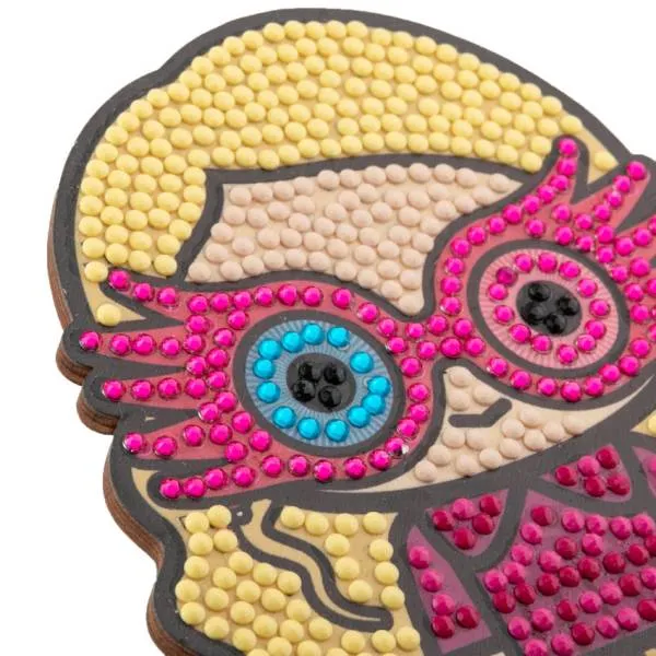 Diamond Painting stand-up display, "Luna Lovegood" Crystal Art Buddies