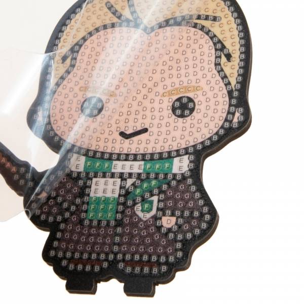 Diamond Painting Aufsteller, "Draco Malfoy" Crystal Art Buddies