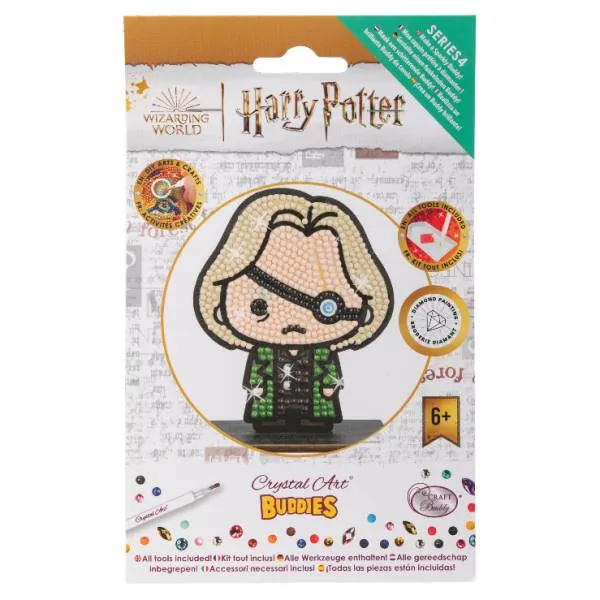 Diamond Painting stand-up display, "Alastor Moody" Crystal Art Buddies