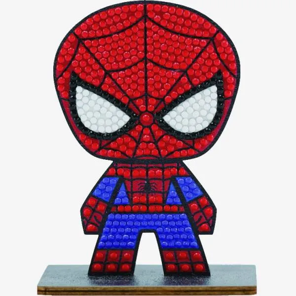 Diamond Painting stand-up display, "Spiderman" Crystal Art Buddies