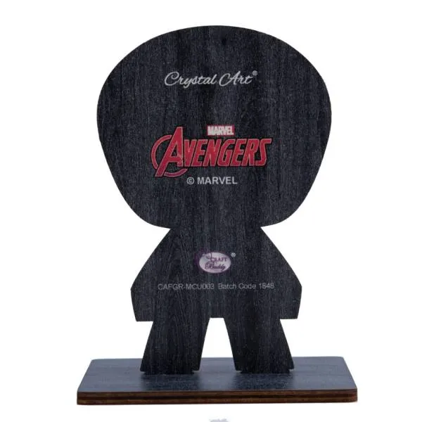 Diamond Painting stand-up display, "Iron Man" Crystal Art Buddies
