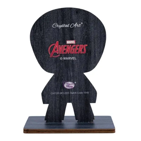 Diamond Painting Aufsteller, "Captain America" Crystal Art Buddies