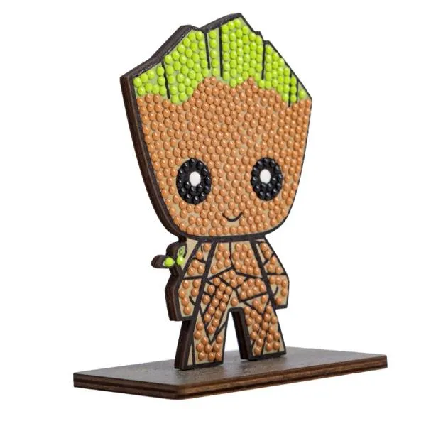 Diamond Painting stand-up display, "Groot" Crystal Art Buddies