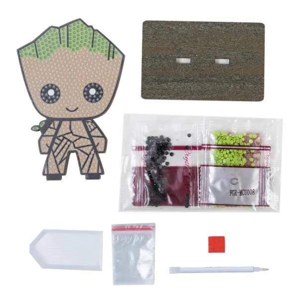 Diamond Painting stand-up display, "Groot" Crystal Art Buddies