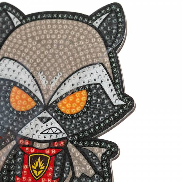 Diamond Painting Aufsteller, "Rocket" Crystal Art Buddies
