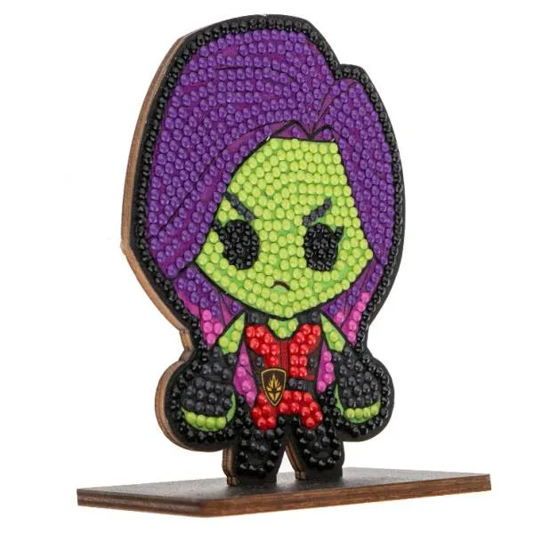Diamond Painting stand-up display, "Gamora" Crystal Art Buddies