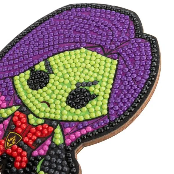 Diamond Painting stand-up display, "Gamora" Crystal Art Buddies