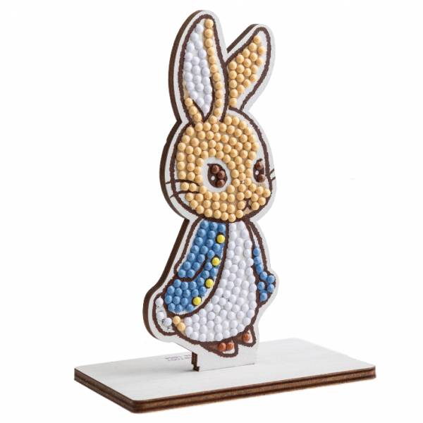 Diamond Painting stand-up display, "Peter Rabbit" Crystal Art Buddies