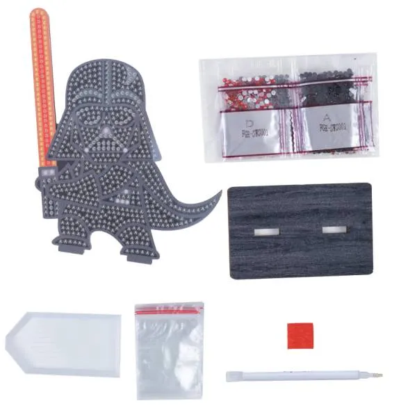 Diamond Painting Aufsteller, "Darth Vader" Crystal Art Buddies