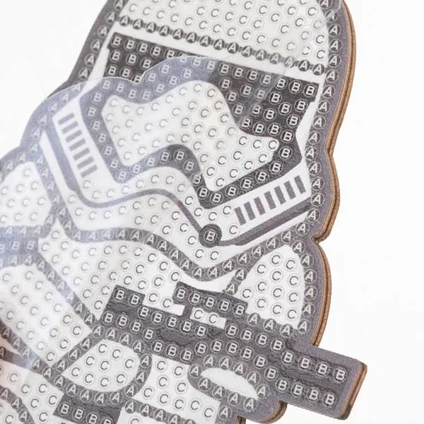 Diamond Painting stand-up display, "Stormtrooper" Crystal Art Buddies