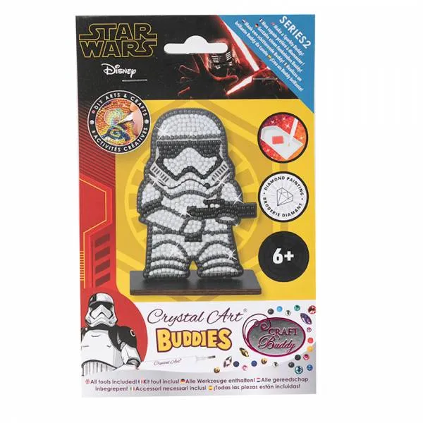 Diamond Painting stand-up display, "Stormtrooper" Crystal Art Buddies