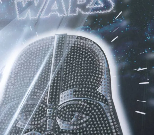 Notizbuch zum Painten, Darth Vader, ca. 26x18cm, 48 Seiten, liniert, Teilbild