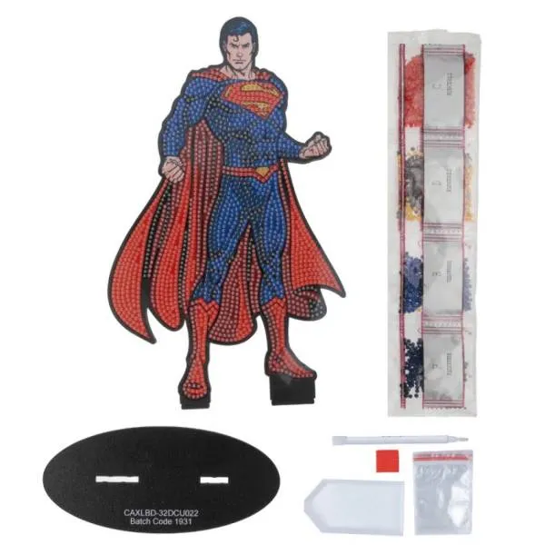 Diamond Painting Aufsteller, "Superman" Crystal Art Buddies XL