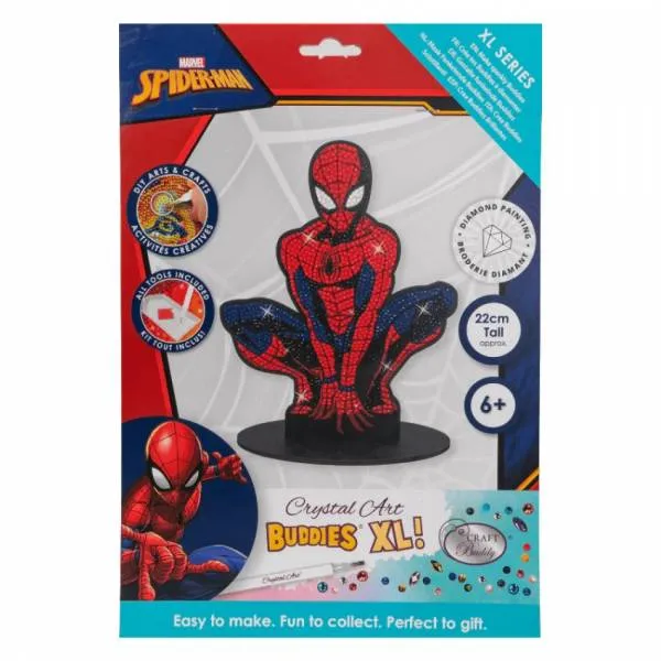 Diamond Painting Aufsteller, "Spiderman" Crystal Art Buddies XL