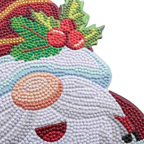 Diamond Painting display stand, "Cheerful Gnome" Crystal Art Buddies XL