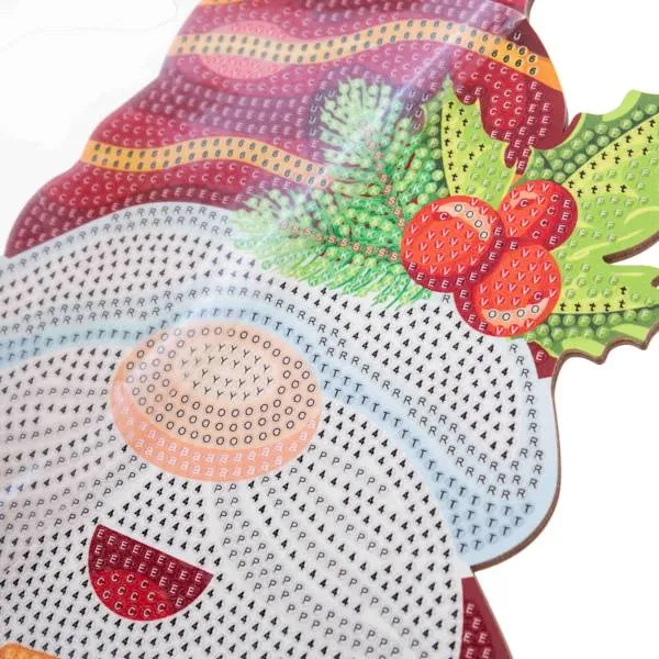 Diamond Painting display stand, "Cheerful Gnome" Crystal Art Buddies XL