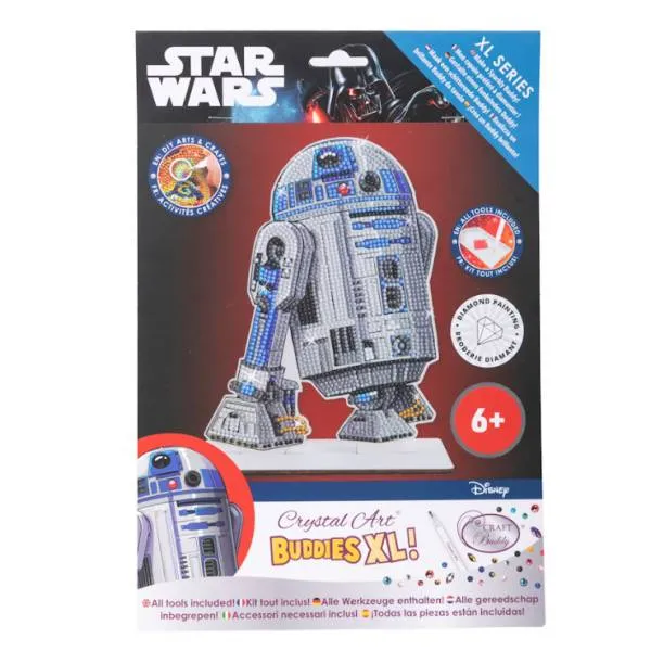 Diamond Painting display stand, "R2-D2" Crystal Art Buddies XL