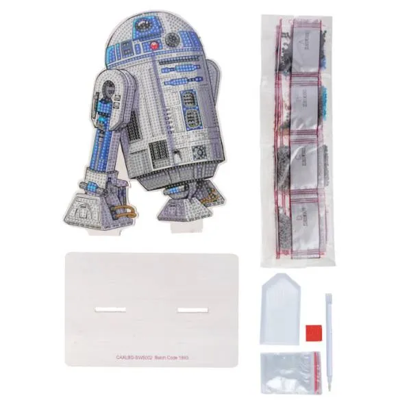 Diamond Painting display stand, "R2-D2" Crystal Art Buddies XL