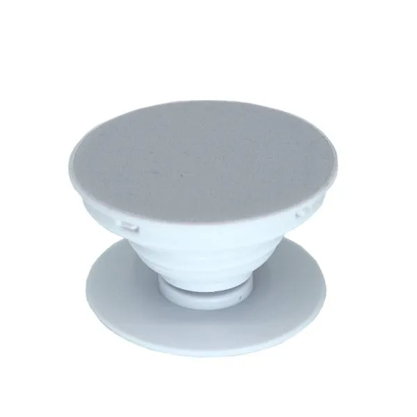 Cell phone pop-up holder with adhesive film, white, cell phone holder, phone stand, smartphone holder