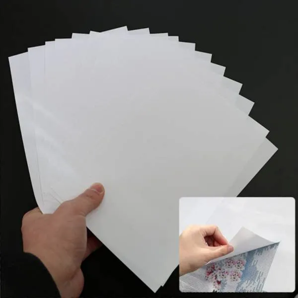 Diamond Painting Releasepaper, approx. 10,5x15cm, set with 100 pieces