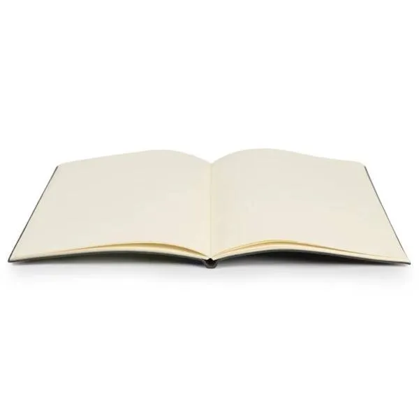 Notebook for painting, abstract, rhinestones and special stones, approx. 21x14.5cm, blank