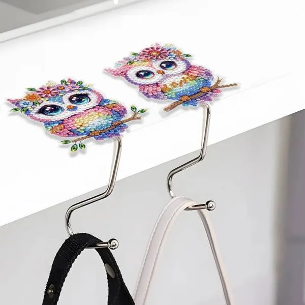 Diamond Painting Table Hanging Decorations, 2 pieces to paint