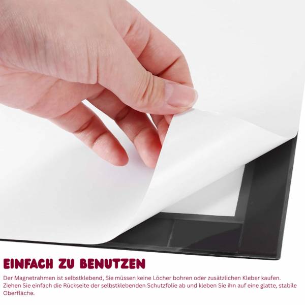 Diamond Painting Bilderrahmen, magnetisch, 25x25cm