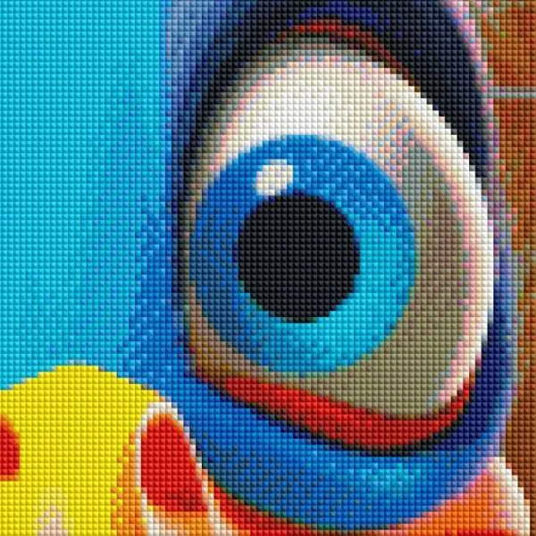 Excerpt from the image - example - pixelated