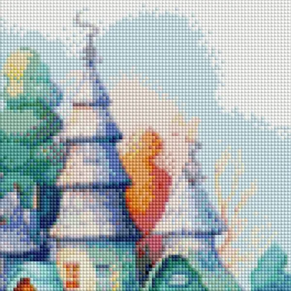 Excerpt from the image - example - pixelated