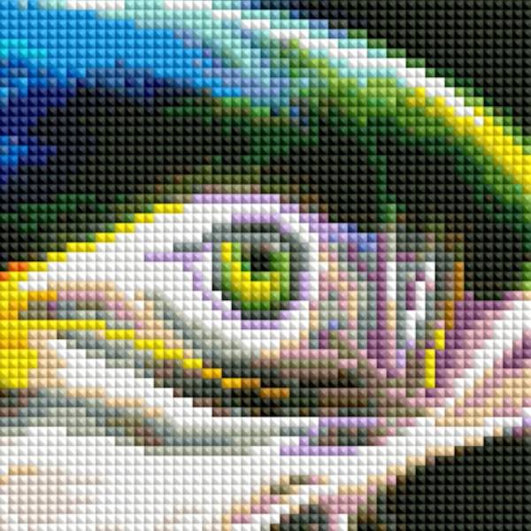 Auszug aus dem Bild - Beispiel - gepixelt