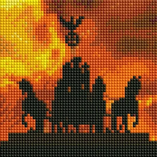 Excerpt from the image - example - pixelated