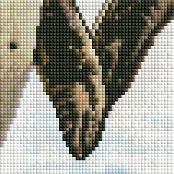 Excerpt from the image - example - pixelated