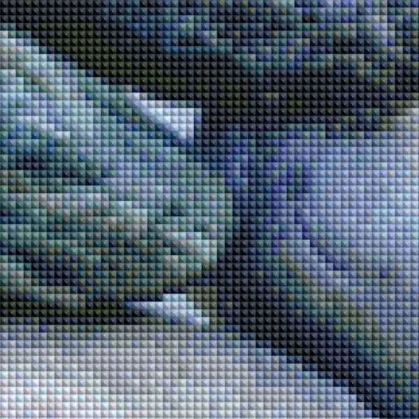 Excerpt from the image - example - pixelated