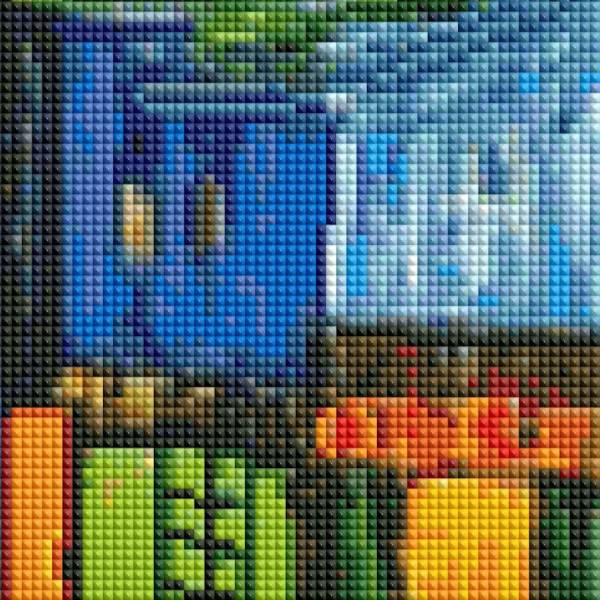 Auszug aus dem Bild - Beispiel - gepixelt