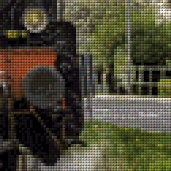 Auszug aus dem Bild - Beispiel - gepixelt