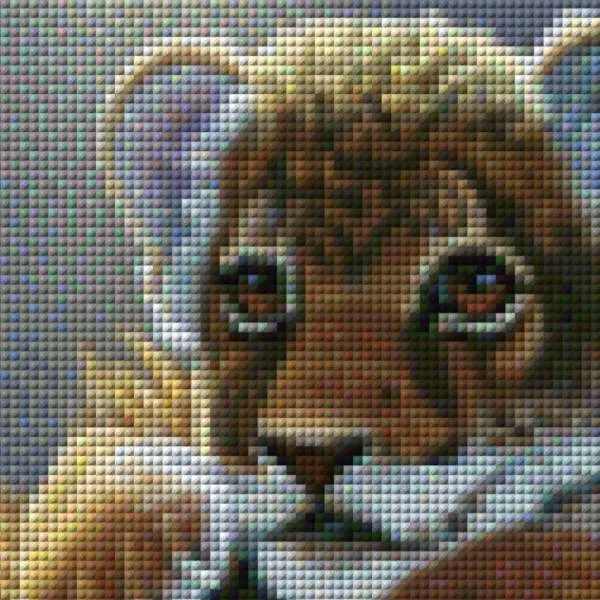 Excerpt from the image - example - pixelated