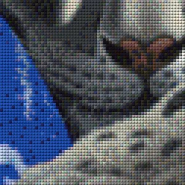 Excerpt from the image - example - pixelated