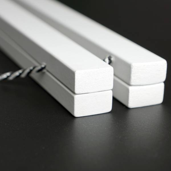 Magnetleisten-Set für Diamond Painting Bilder, hohe Tragkraft, 60cm, weiß, Vollholz