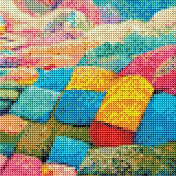 Auszug aus dem Bild - Beispiel - gepixelt