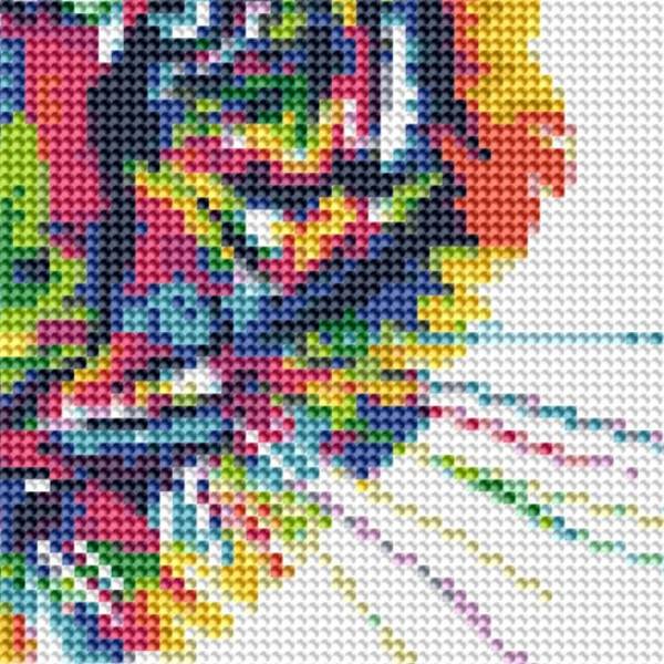 Auszug aus dem Bild - Beispiel - gepixelt