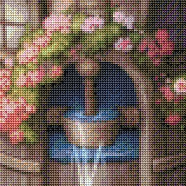 Auszug aus dem Bild - Beispiel - gepixelt