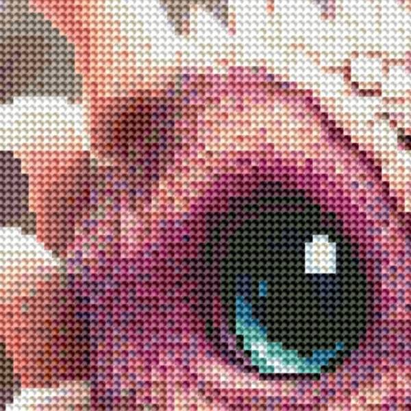 Auszug aus dem Bild - Beispiel - gepixelt