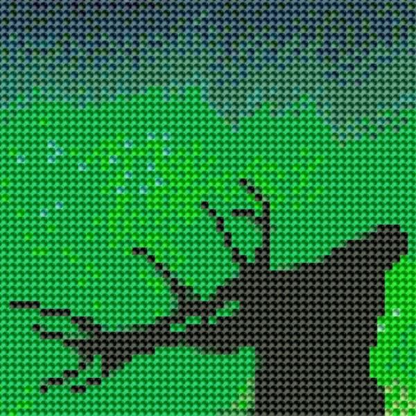 Auszug aus dem Bild - Beispiel - gepixelt