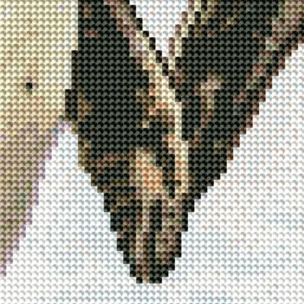 Excerpt from the image - example - pixelated