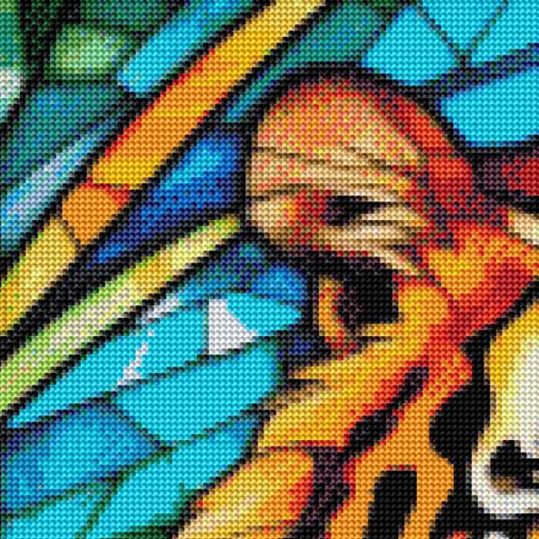 Auszug aus dem Bild - Beispiel - gepixelt