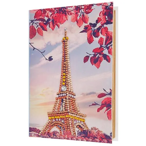 GRATIS Fotoalbum zum Painten, Eiffelturm, Strass, ca. 12x18cm