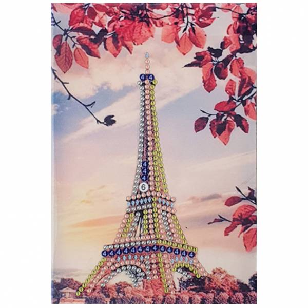 Fotoalbum zum Painten, Eiffelturm, Strass, ca. 12x18cm
